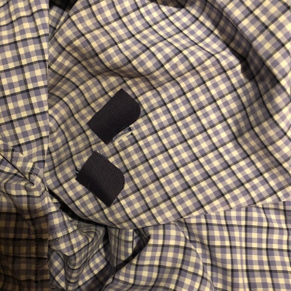 XL Polo by Ralph Lauren Men’s Navy Plaid Oxford - Picture 6 of 7